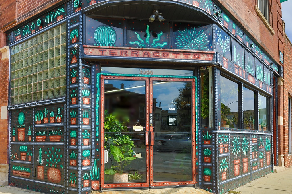 Front of shop